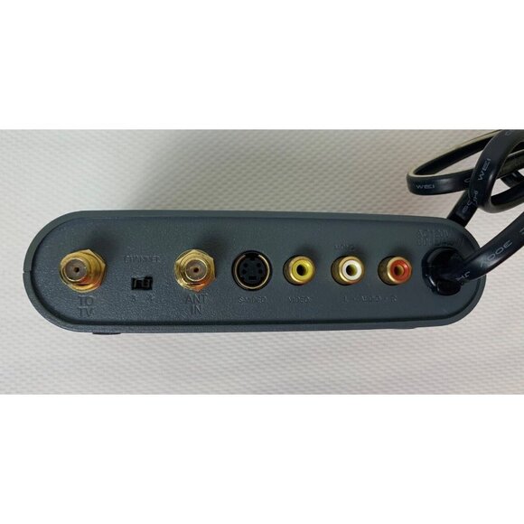 RadioShack RF Modulator Model 15-2526 TV Converter Audio Video S-Video 1200V - Picture 3 of 7